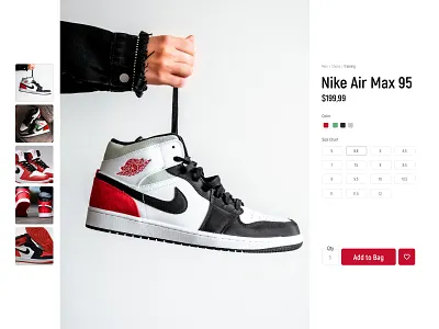 Nike snickers card design figma design figmadesign nike product card snickers typogaphy ui ui ux ui design uiux website website shop website store