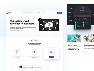 Black Pear Software covid darkmode figma figmadesign health healthcare hospital hospital website landingpage medicalapp medicine nationalhealth nhs software uxui uxui webdesign landingpage webapp