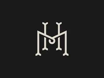 MH monogram branding design graphic design h letter logo illustration illustrator logo logo design logo design branding logo designer logo mark logodesign logos logotype m letter logo minimal monogram monogram design monogram letter mark monogram logo
