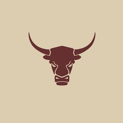 Bull's Head Logo/Icon branding design identity illustration logo logo design vector