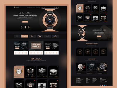 Online Watch Store android app app design applicaation clean design ecommerce ios app mobile mobile app mobile app design online store ui ui application uidesign uiux ux ux application web web design