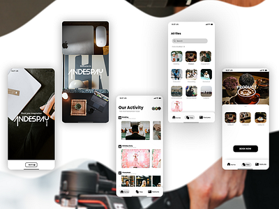 Vendor Andespay Project app mobile mobile design photographer photography ui vendor