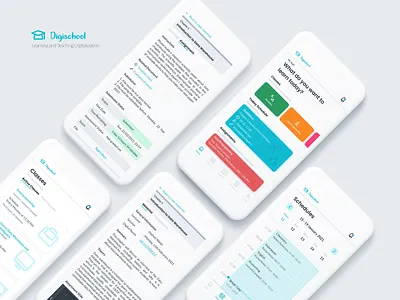 E-learning Mobile Apps Design education elearning mobile ui
