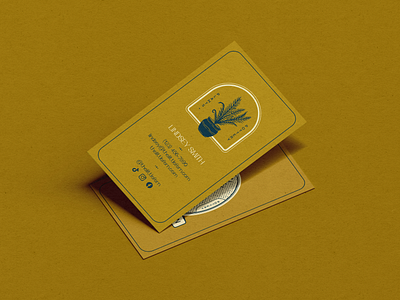 The Little Fern — Print Collateral botanical brand identity branding branding and identity branding concept branding design design fern graphic design hand drawn handmade illustration plants pottery spot illustration typography vintage