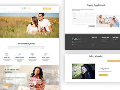Our Treatment Center webdesign website