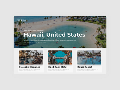 1st Travel - Travel agency website adventure agency booking clean destination explore flight app homepage hotel landing page simple travel travel agency travel app travelling trip uiux vacation web design website