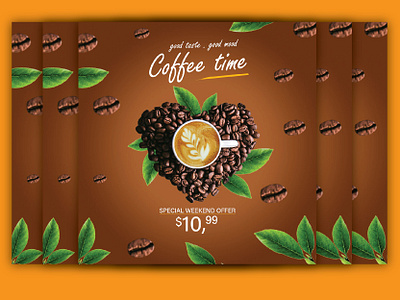 Social media post || coffee shop sale graphicdesign social media banner social media design social media templates