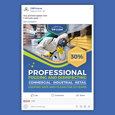 Disinfecting and Cleaning Services Social Media Template clean cleaning business flyers cleaning flyer cleaning flyer examples cleaning pictures cleaning services covid 9 covid19 facebook glass clean home clean hotel clean house clean house cleaning flyers institute maintenance office cleaning poster social media