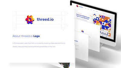 threed.io app ui art direction behance project brand design kit brand identity branding design dribbble product design uiux uiux design ux ux design uxdesign