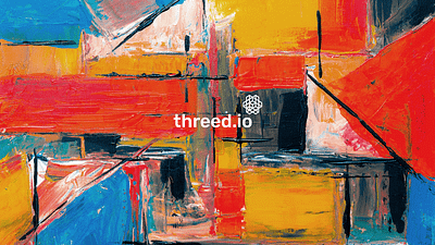 threed.io app ui art direction brand design kit brand identity branding design dribbble best shot mobile app design product design uiux uiux design