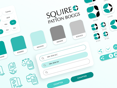 Squire Patton Boggs Mobile Law App - Design system illustrations illustrations／ui law law app law firm law mobile lawyer lawyer app mobile app mobile app design mobile design mobile system design mobile ui productdesign system design ui ui ux ui ux design uidesign user interface