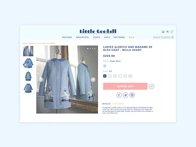 UI Challenge: Product branding checkout cute daily ui dailyui design ecommerce ecommerce design product page shopping ui ui challenge