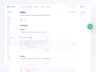 Evergreen - Segment's Design System alert checkbox code components design design system documentation empty page empty state file upload filepicker github live navigation preview product design props segment style guide styleguide