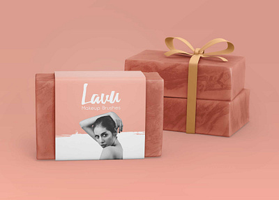 Flower Flavor Soap Label Mockup download mockup mockup mockups psd