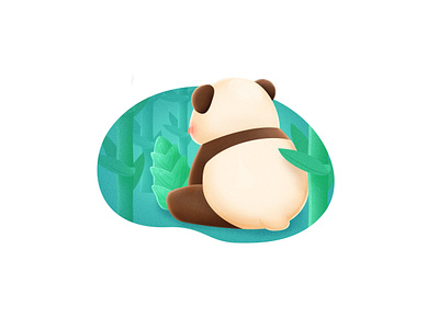 panda illustration panda