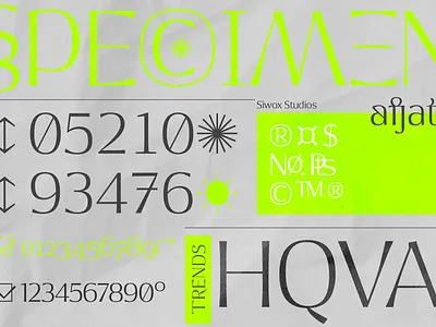 Afjat Trends Light branding design display feminine font heading logo sans trends typogaphy