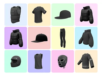 remx digital wearables 3d branding crypto design digital wearables nfts web3