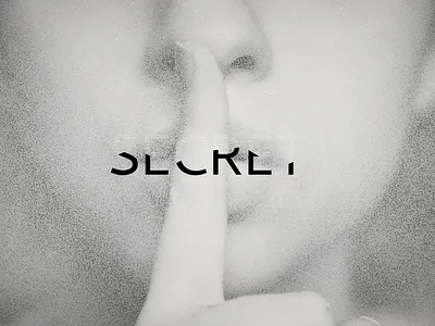 SECRET illustrator typo typography typography art typography design