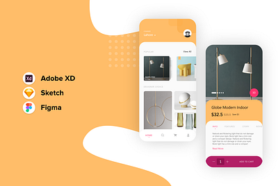 Modern Lamp Mobile UI Design adobe xd app app design art creative design graphic design illustration inspiration mobile app mobile ui mobile uiux modern ui ui design uiux uiux designer uiuxdesign uiuxdesigner uxdesign