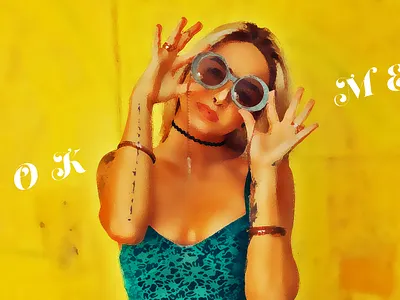 lookme graphic graphic art graphic design graphicdesign graphics photoshop woman