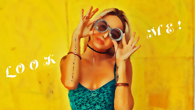 lookme graphic graphic art graphic design graphicdesign graphics photoshop woman