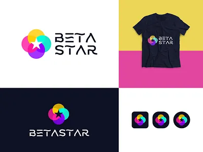 Beta Star Logo beta logo betastar betastar logo brand logo branding business logo colorful logo company logo creative logo design logo logo logo design logo for new startup logotype modern logo sell logo star logo startup logo unique logo website logo