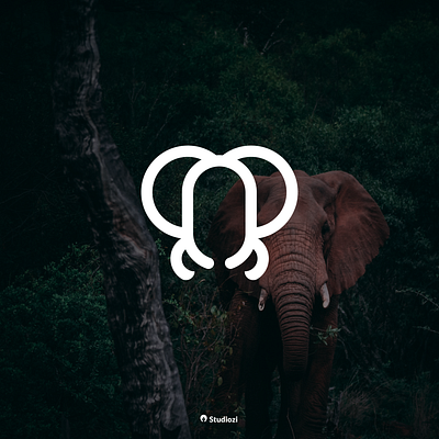 Simple Elephant Logo animals animals logo design designer elephant logo elephantlogo logo logo design logodesign logologo logotype minimalist minimalist logo simple logo