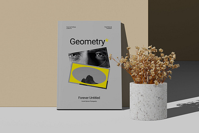 Free A4 Magazine Cover Mockup With Dry Plant branding design free free mockup freebies magazine mock up mock ups mockup