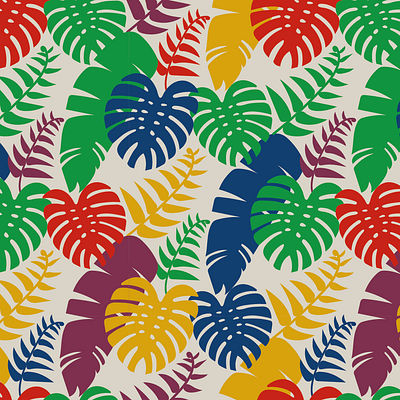 Happy Carnaval carnaval illustration ilustración ilustração tropical tropical leaves