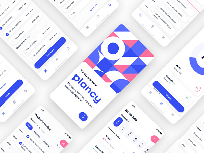 Plancy - Task Management app app dashboard graphic design interface logo plan task manager ui ux