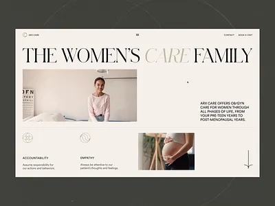 Clinic Website Interactions animation branding clinic design doctors graphic design health healthcare hospital interaction design interface motion graphics ui user experience ux web web design web interactions web marketing website