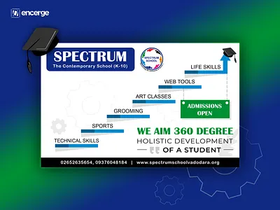 Social Media Post | School Admissions advertisement advertising graphic design school admissions school poster social media design social media post