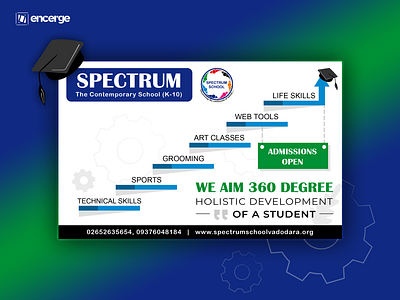 Social Media Post | School Admissions advertisement advertising graphic design school admissions school poster social media design social media post