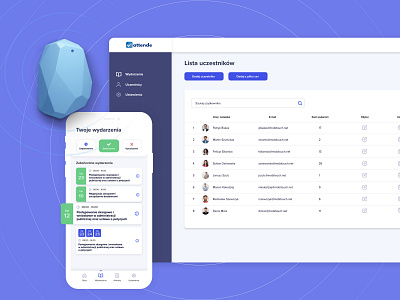 Attende - mobile & web app design cms design cms development mobile app mobile app design mobile app development mobile application mobile design ui user experience user interface ux web design