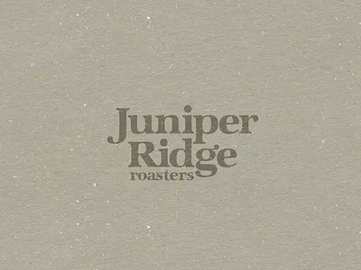 Juniper Ridge Roasters logo design logo logotype