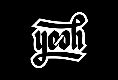 Yeah ambigram