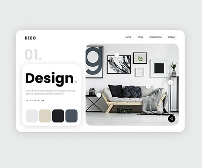 Interior_Design app black design desktop grey identity interior shop typogaphy ui ui ux ui design user ux web web design website