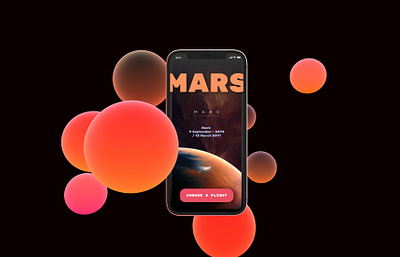 Mars space application 2021 UI concept 3d app app design art branding design figma flat illustration ios ios12 minimal mobile mobile ui ui ui ux uidesign uiuxdesign vector web