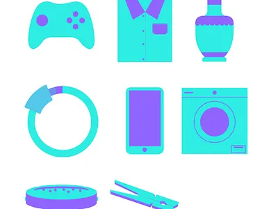 Icons design illustration illustration digital interface user experience ux vector