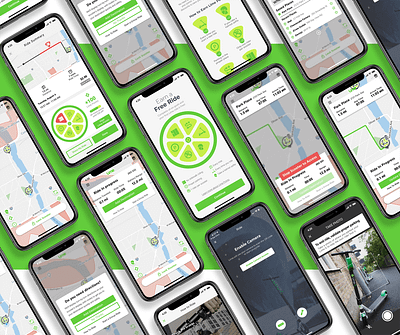 Lime - The Standard Tile View app mobile ui ux