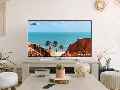 Free Modern Interior TV Mockup branding download font frame free free mockup freebie identity mock up mockup mockup free mockup psd mockups print psd stationery template tv tv mockup tv screen mockup