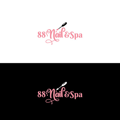 Nails and Spa Logo creative creative design creative logo design icon illustration logo logo design logo designer logodesigner mascot