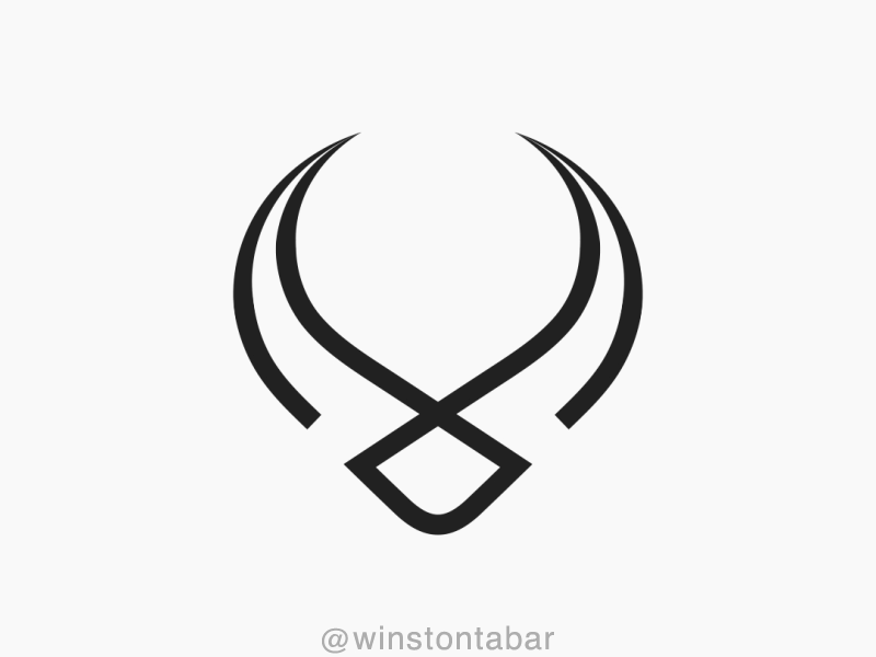 Ox grid abstract clean design geometric logo logodesigner logomark minimal minimalism modern