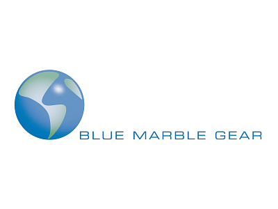 Blue Marble Gear branding graphic design identity logo small business startup web design