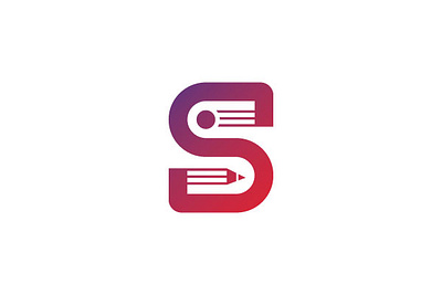 S Pencil Toucan logo bird brand identity branding flat grid logo letter logo lettermark logo logo design logodesign logomark logotype pencil professional logo s logo symbol typography vector