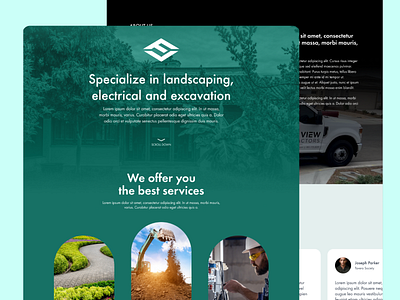 Landscaping design landscape ui