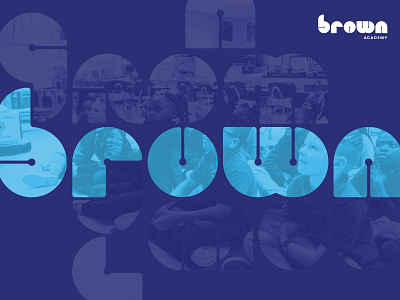 Brown Academy Rejected Logo 2.1 academy branding brown elementary school logo school