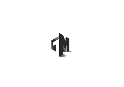 GM symmetrical logo design design graphic design icon illustration illustrator typography vector