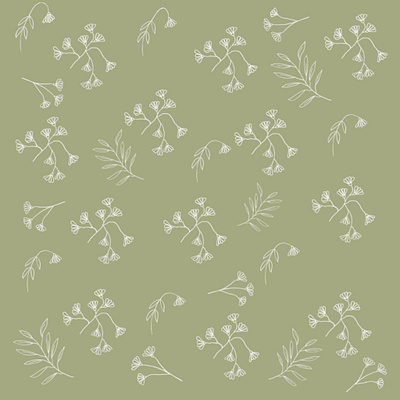 Light Green Little Leaves design floral floralart illustration surfacepattern surfacepatterndesign surfacepatterndesigner wallart wallpaper