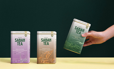 Sabah Tea Design art direction brand brand design brand identity branding design graphic design identity design logo logodesign visual identity